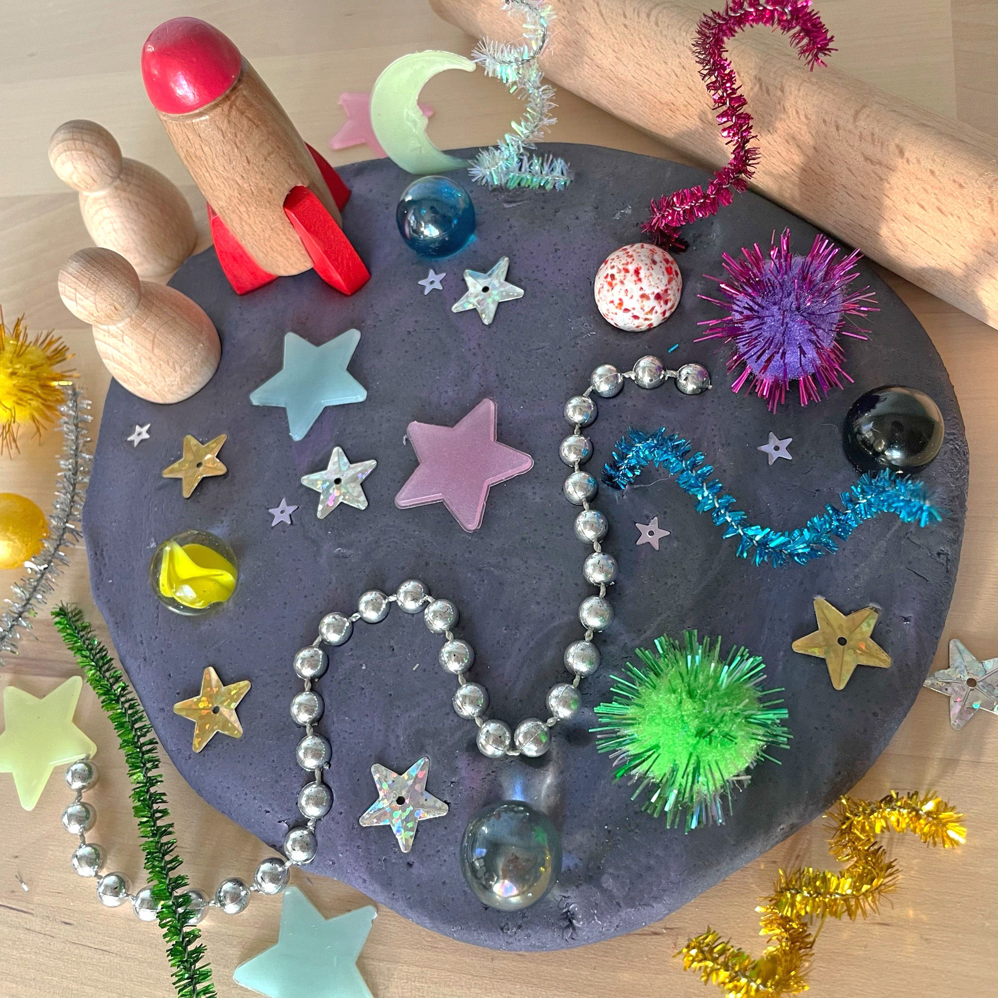 space explorer play dough kit
