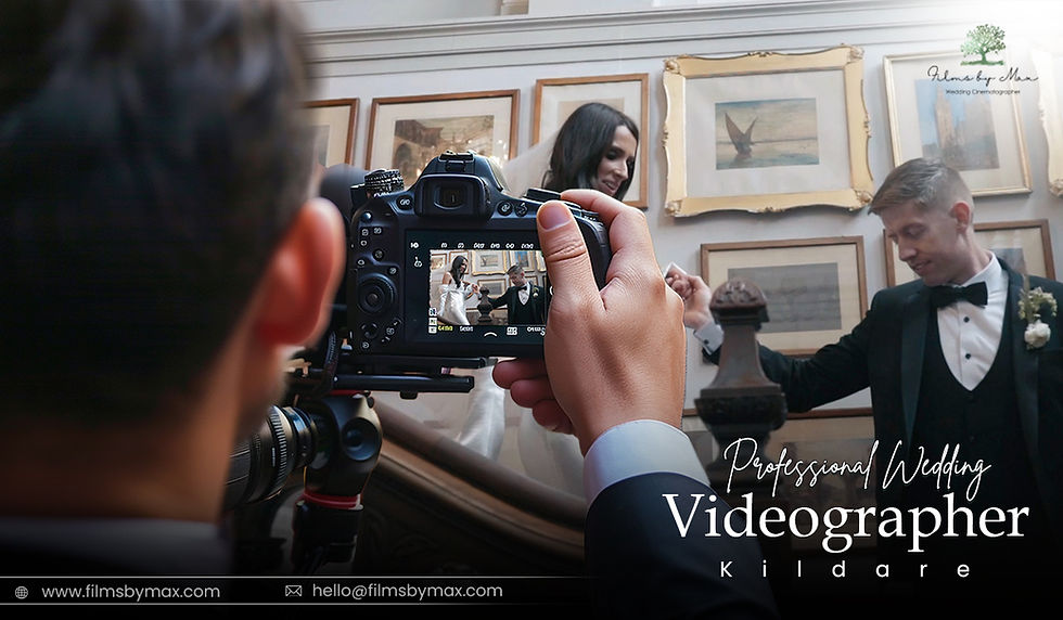 Professional wedding videographer Kildare