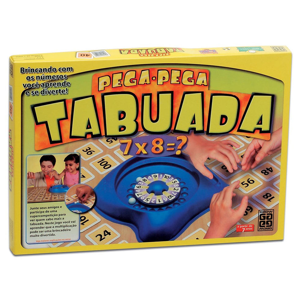 Jogo Pega Pega Tabuada