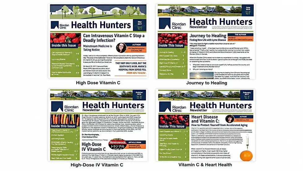 Health Hunters newsletters from Riordan Clinic — read the newsletter archive