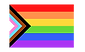 LGBTQ Flag for website to indicate support for marginalized groups.