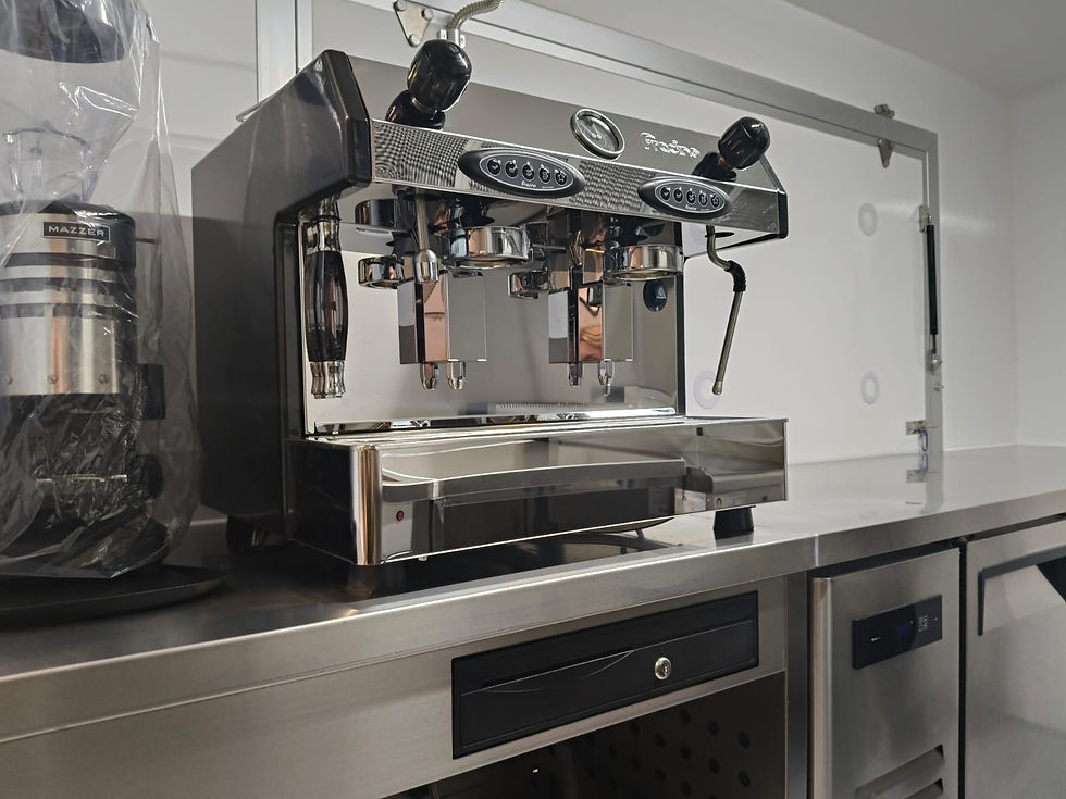 Fracino Coffee Machine Installed