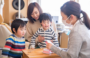 お母さんと男の子