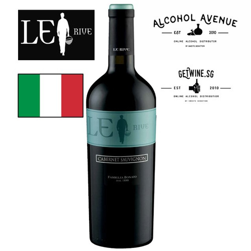 Le Rive - CABERNET SAUVIGNON Trevenezie I.G.T. (Red) Wine 750ml ...