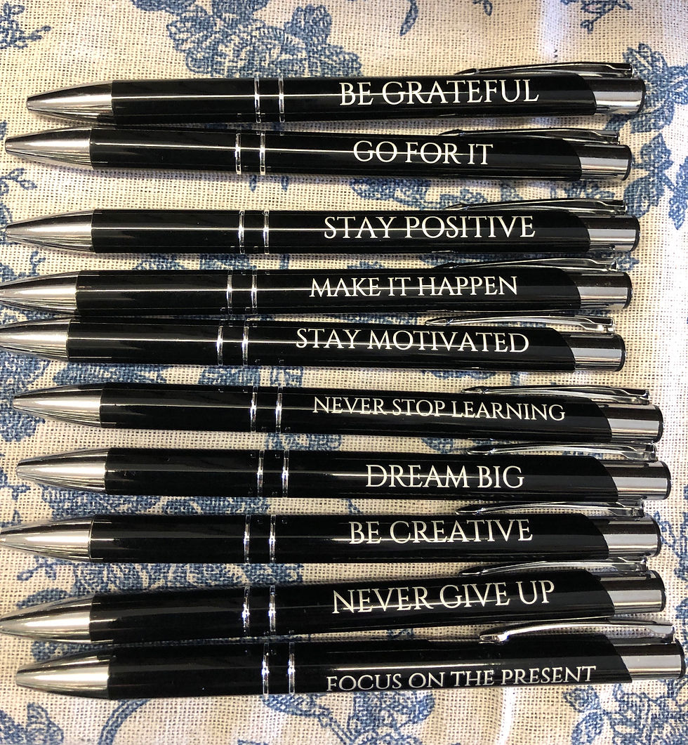 Thumbnail: Motivational pens