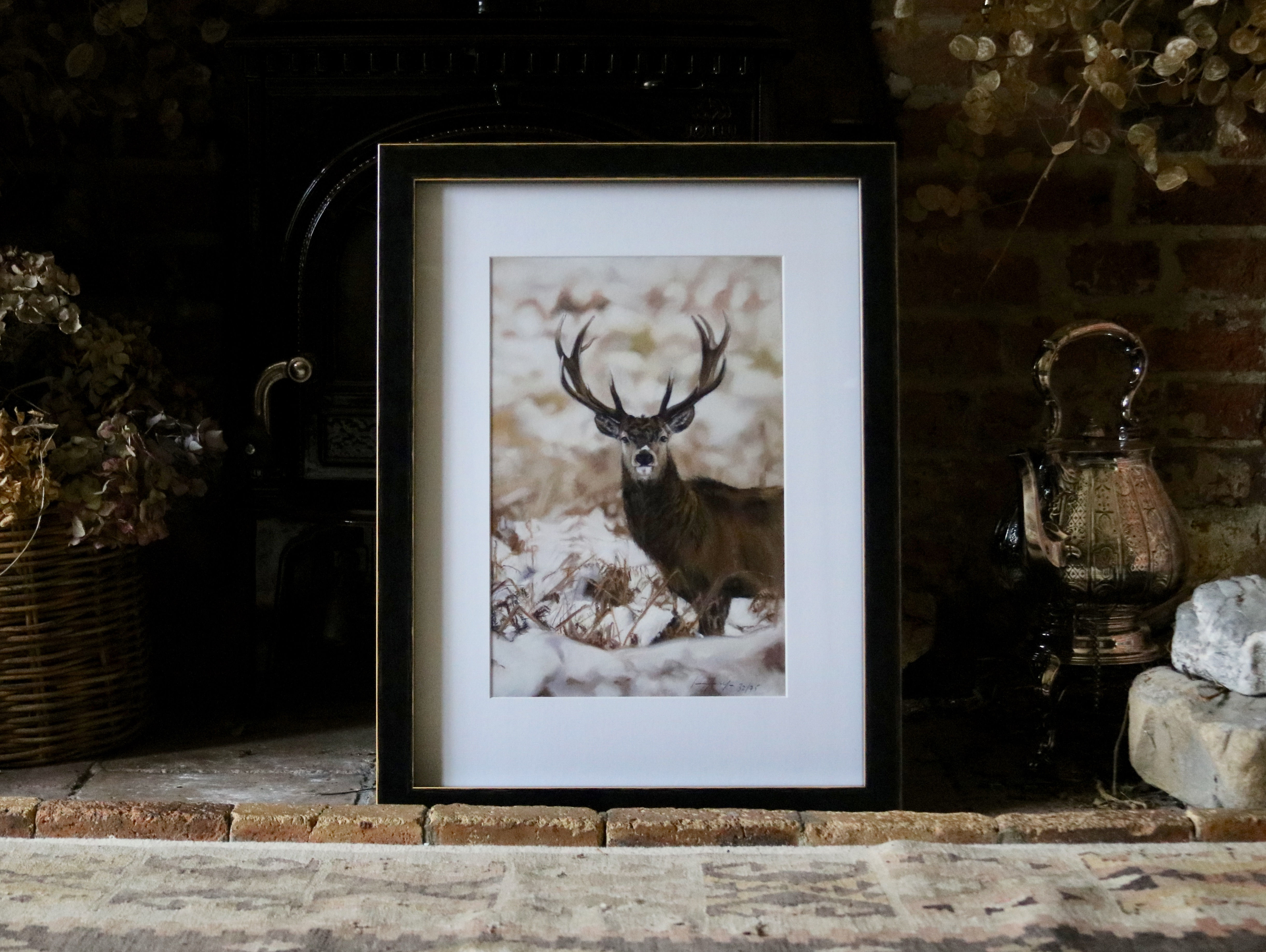 Framed Stag