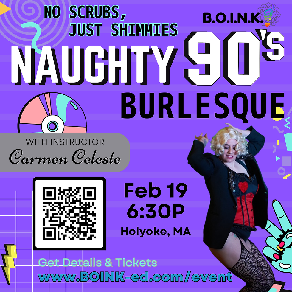 Burlesque: Naughty 90's & Laughs 