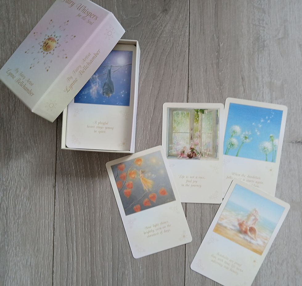 Thumbnail: 'Fairy Whispers for the Soul' positive affirmations card deck