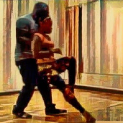 When dance meets art #kizombasupreme #ifyoukizme #youmightlikeit #kizomba #urbankiz #marcnnae