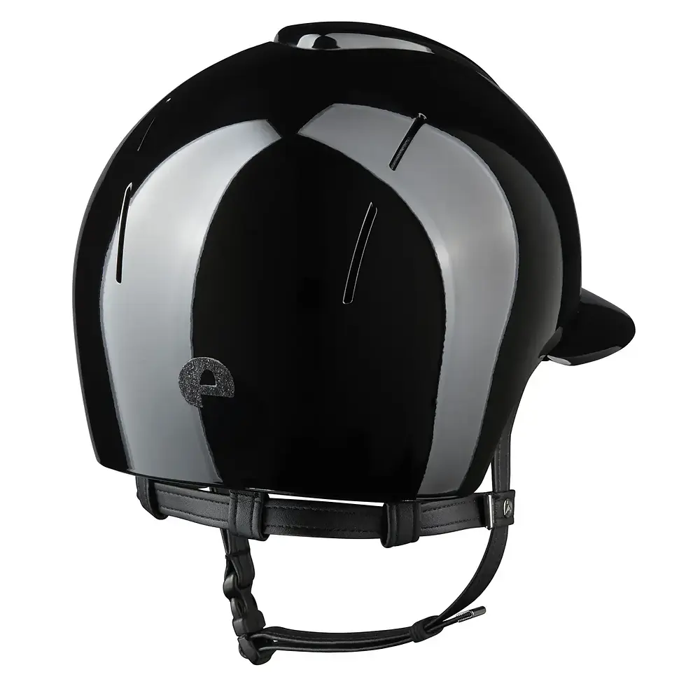 Thumbnail: KEP Smart Nova Star Standard Visor (Polish Black)