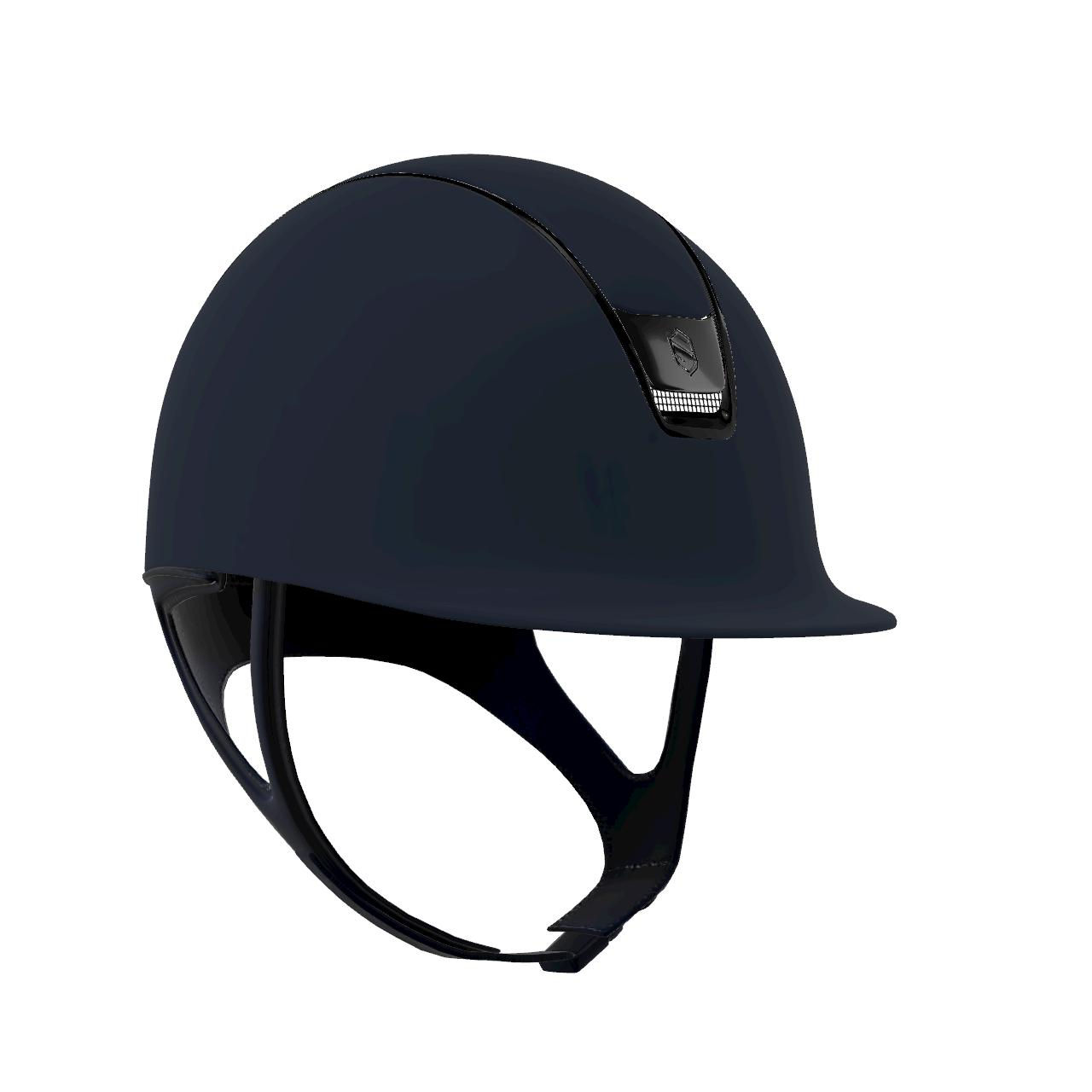 Samshield Shadowmatt Classic Blue 2.0 (Black Chrome Trim)