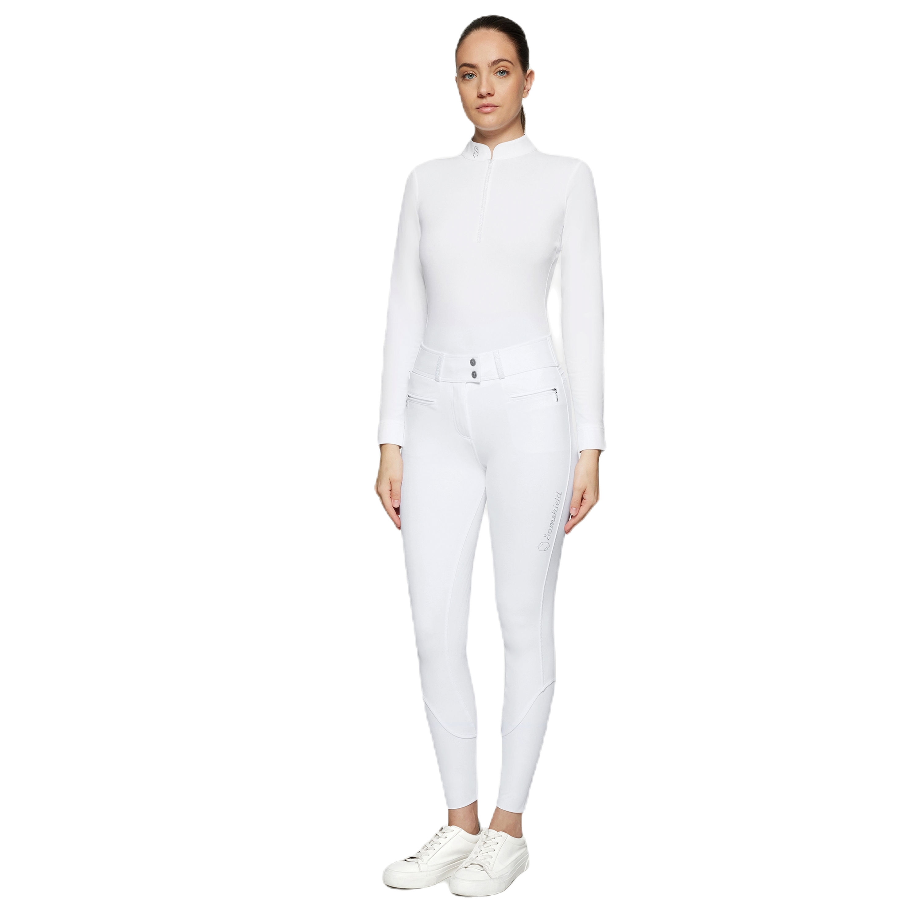 Samshield Claranova Full Grip Breeches (White)