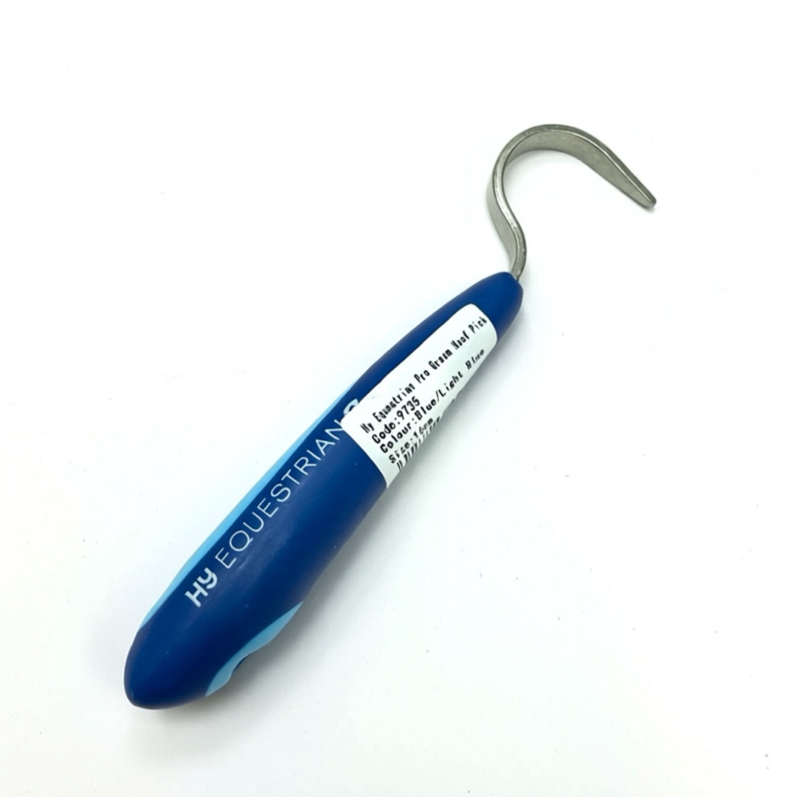 HySHINE Pro Groom Hoof Pick (Navy/Light Blue)