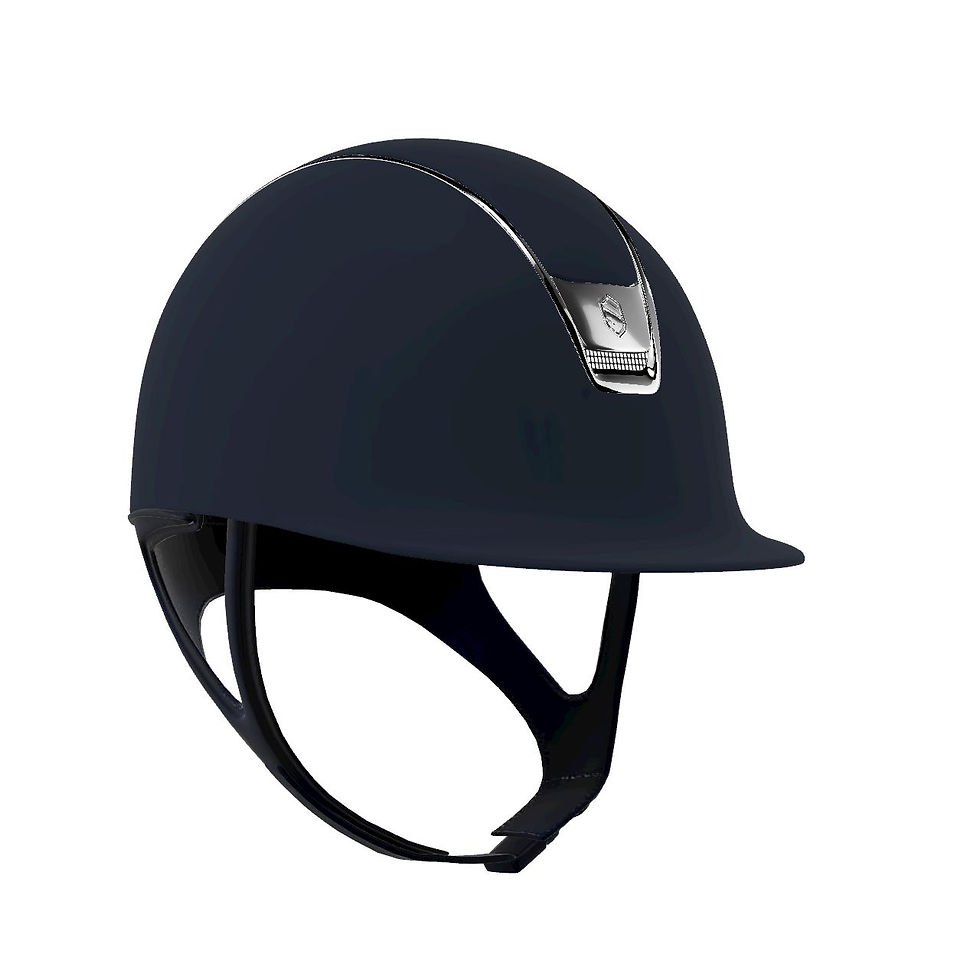 Thumbnail: Samshield Shadowmatt Classic Blue 2.0 (Silver Chrome Trim)