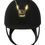 Thumbnail: Samshield Shadowmatt Black 2.0 (Gold Crystal Fabric Blason/Gold Chrome Trim)