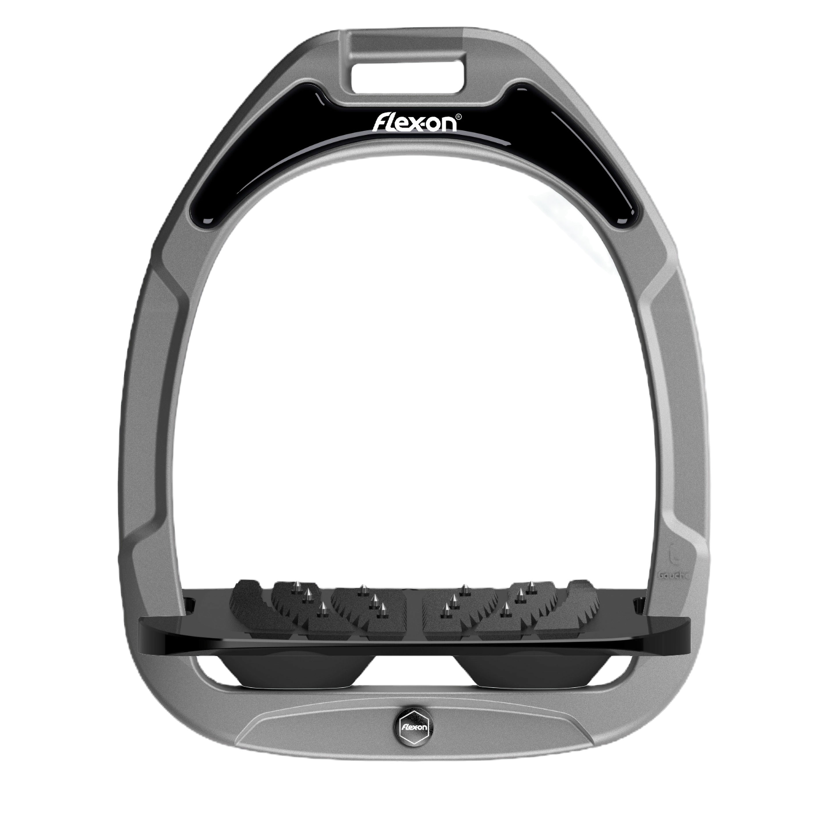 Flex-On Green Composite Stirrups (Silver Grey & Black)