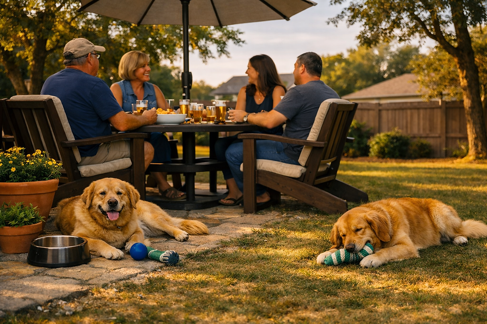 Letting Your Pet Enjoy the Backyard With You