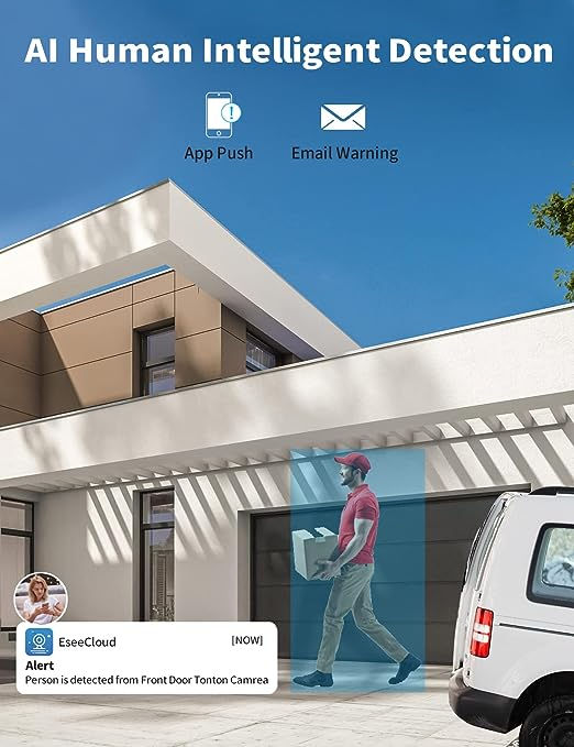 Thumbnail: All-in-One 3MP Wireless Home Security Camera with 16inch IPS Monitor 10CH NVR