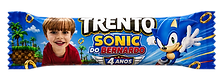 Chooclate personalizado Sonic menino.