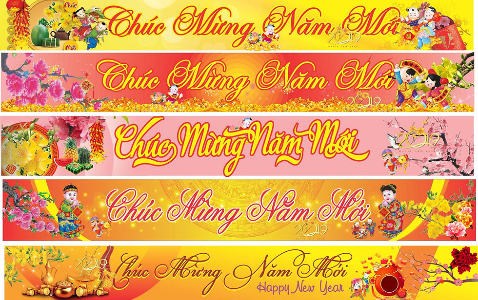 Download Băng Rôn Chúc Mừng Năm Mới Vector Corel CDR Part11