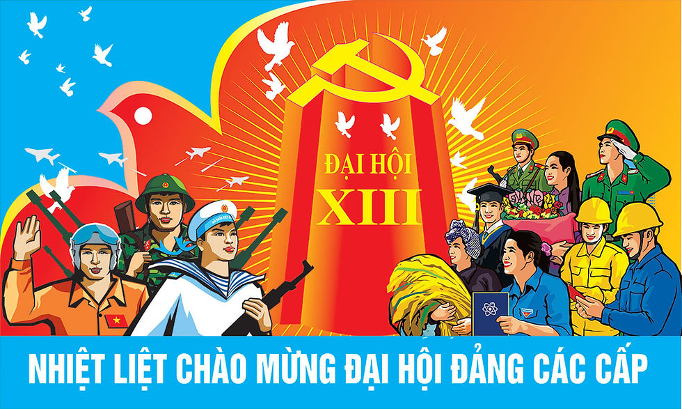 Vector Đại Hội Đảng Mẫu Pano Biển Bảng