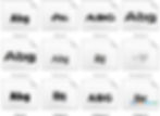 Ảnh chụp màn hình font UTM