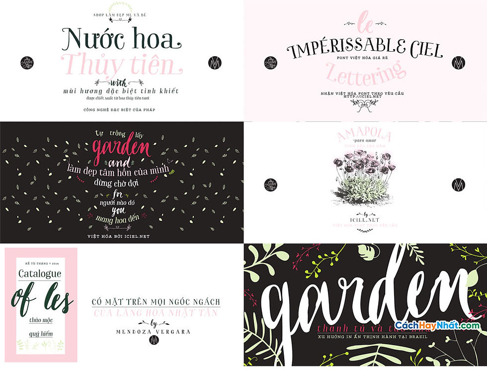 Font Chữ iciel Butcher and Block 2014 Việt hóa