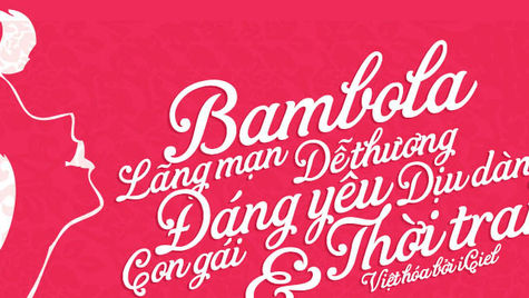 Download Font iciel Bambola 2011 Việt Hóa