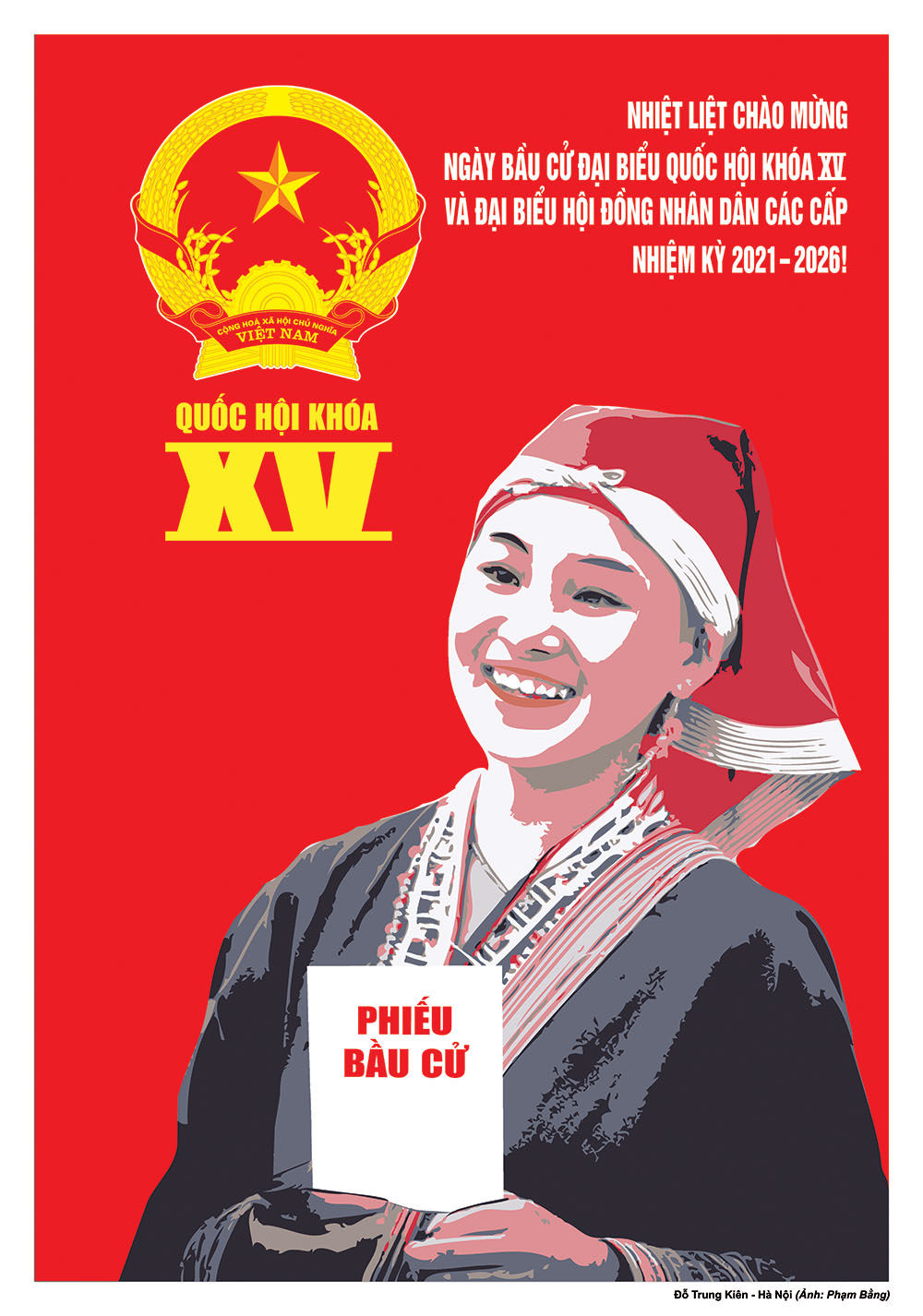 Tranh Cổ Động Bầu Cử Đại Biểu Quốc Hội Đại Biểu và ĐBHĐND Chất Lượng Cao