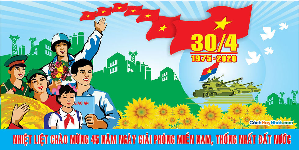 Băng Rôn Giải Phóng Miền Nam 30-4 Và Quốc Tế Lao Động 1-5 File Vector 20