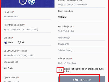 Hướng dẫn cách khai báo sức khỏe y tế toàn dân, chống dịch Corona trên Máy tính, điện thoại