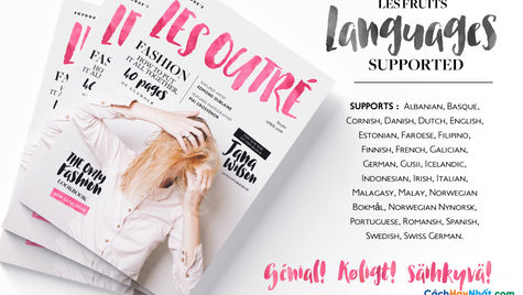 Free Font iCiel Les Fruits Việt Hóa Tuyệt Đẹp Cho Thiết Kế