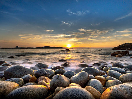 30 beaux fonds d'écran de coucher de soleil sur la mer
