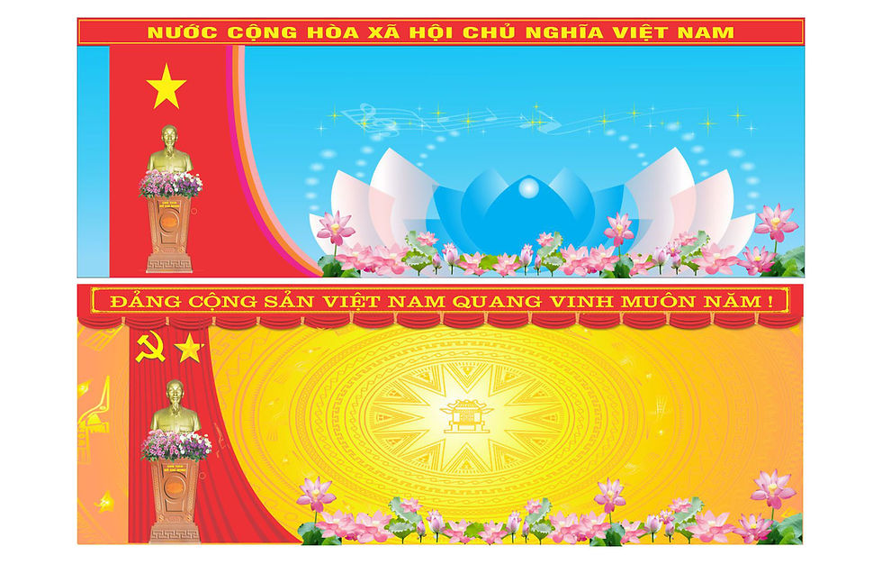 Vector Đại Hội Đảng Mẫu Phông Nền Sân Khấu