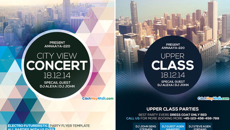 Download File Party Flyers PSD Free 05