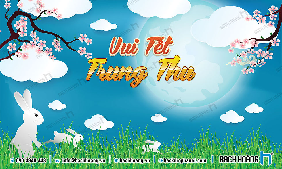 Backdrop Trung Thu - Phong Trung Thu 30.