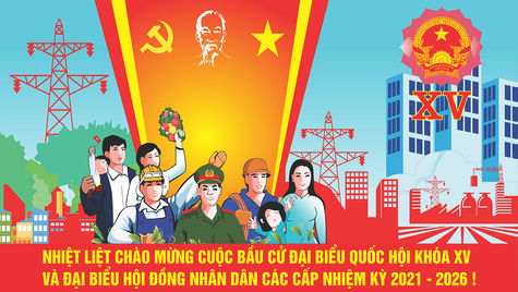 Pano Biển Bảng Bầu Cử Vector Corel CDR