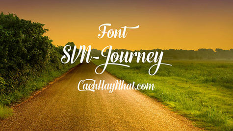 Download Font SVN-Journey Bold Việt Hóa