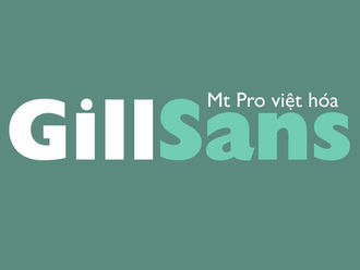 Font Chữ FS Gill Sans MT Pro Việt Hóa