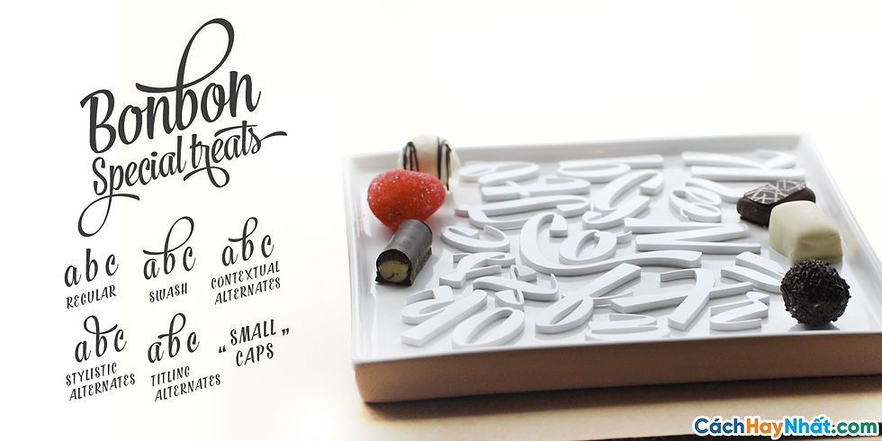 Bonbon font