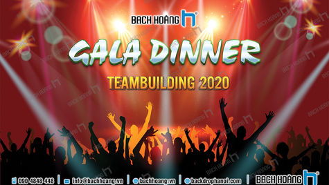 Tổng Hợp Mẫu Backdrop Phông Gala Dinner, Team Building Đẹp Nhất Phần 01