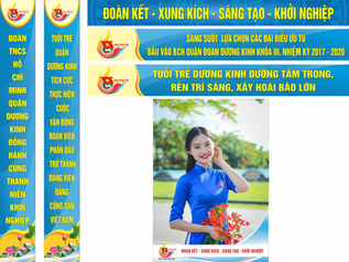 Băng Rôn Banner Poster Đoàn Thanh Niên Vector Corel CDR Part08