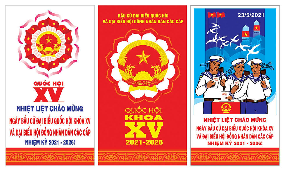Pano Biển Bảng Bầu Cử