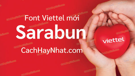 Font Sarabun Việt Hóa - Font Viettel Mới 2021