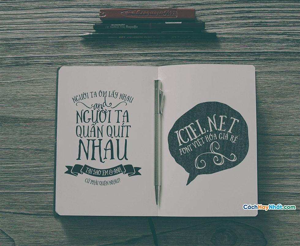 Font Chữ iciel Butcher and Block 2014 Việt hóa