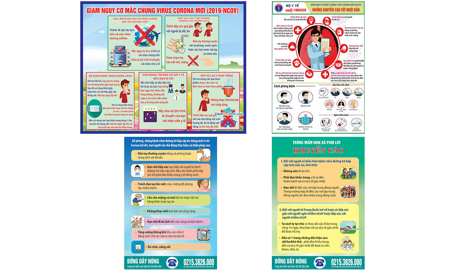 Tờ Rơi, Poster, Pano COVID-19 File Vector Corel 04