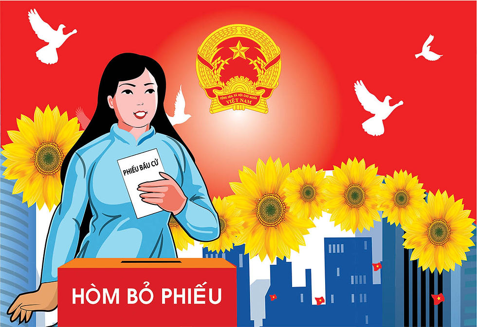 Pano Biển Bảng Bầu Cử Vector