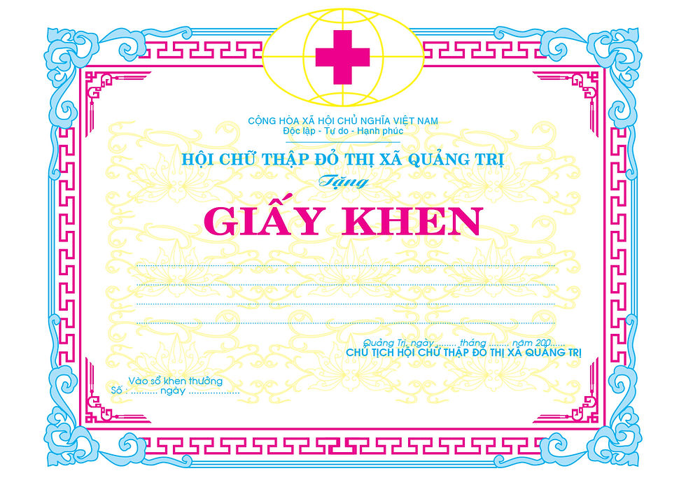 Mẫu Giấy khen bằng khen giấy chứng nhận vector