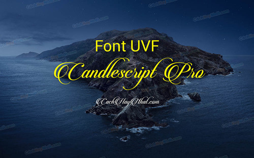 Download Font Uvf Candlescript Pro Viá T Hã A Downloadcdr