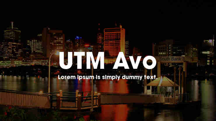 Font UTM Avo Việt Hóa